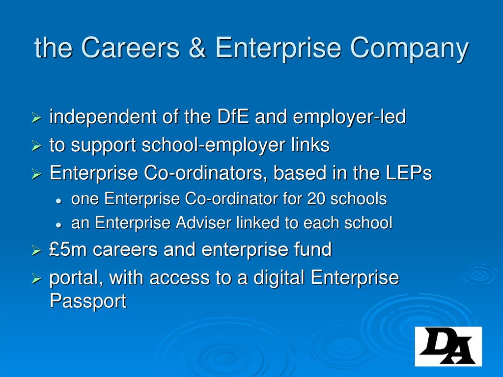 the Careers & Enterprise Company