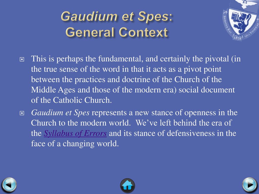 PPT - Gaudium et Spes PowerPoint Presentation, free download - ID