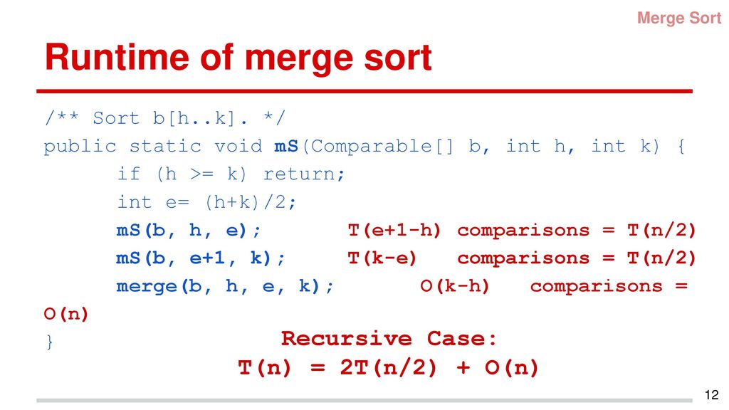 Analysis Of Algorithms And Inductive Proofs Ppt Download