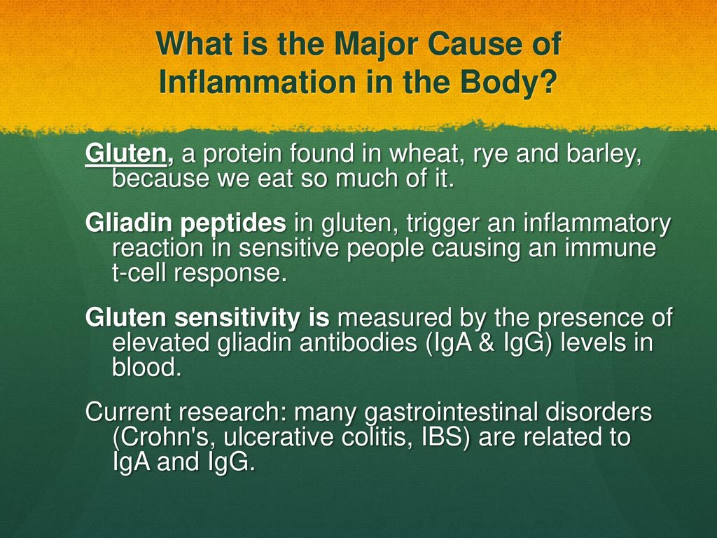 What is the Major Cause of Inflammation in the Body