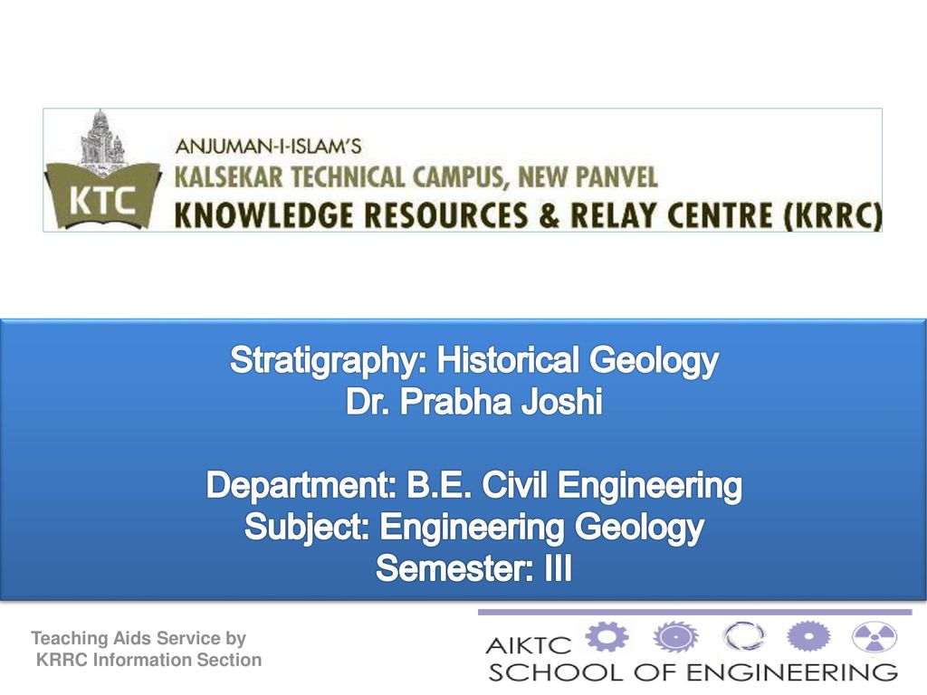 Stratigraphy: Historical Geology Dr. Prabha Joshi - ppt download