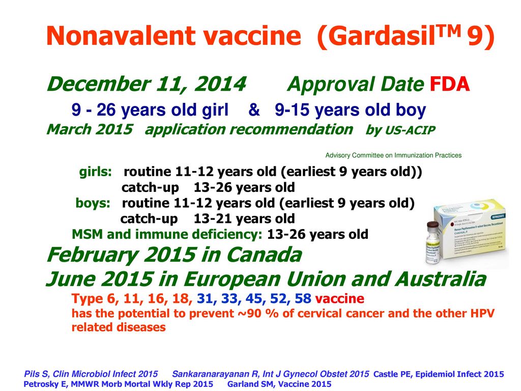papillomavirus nonavalent vaccine)