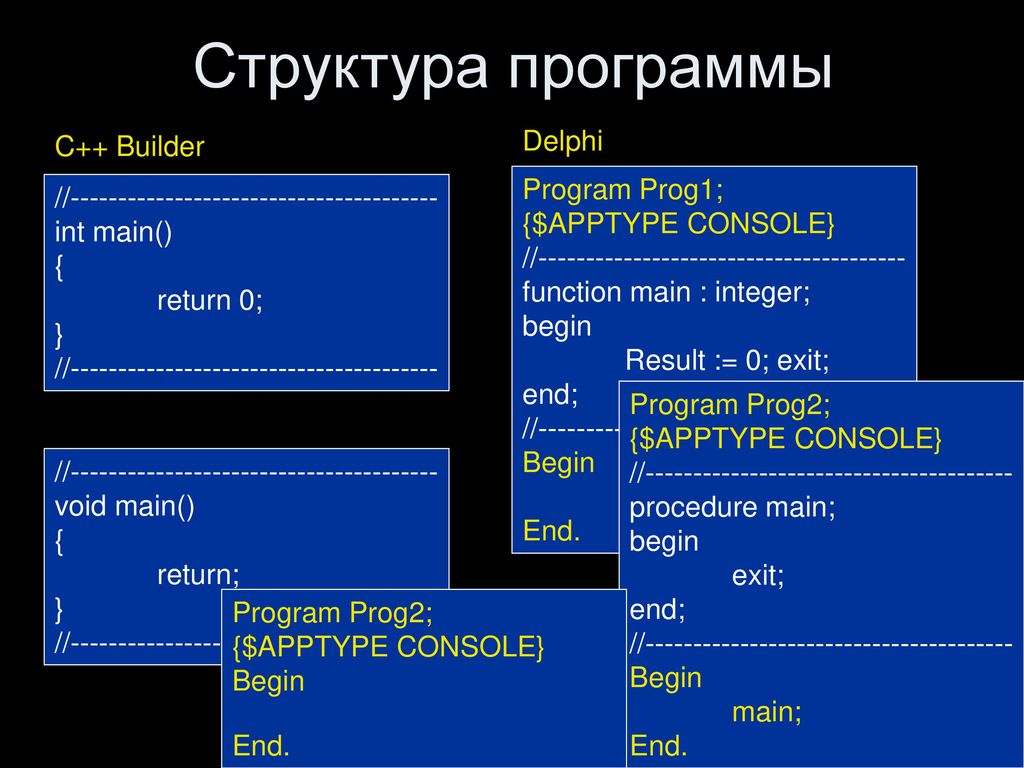 Проекты на языке c