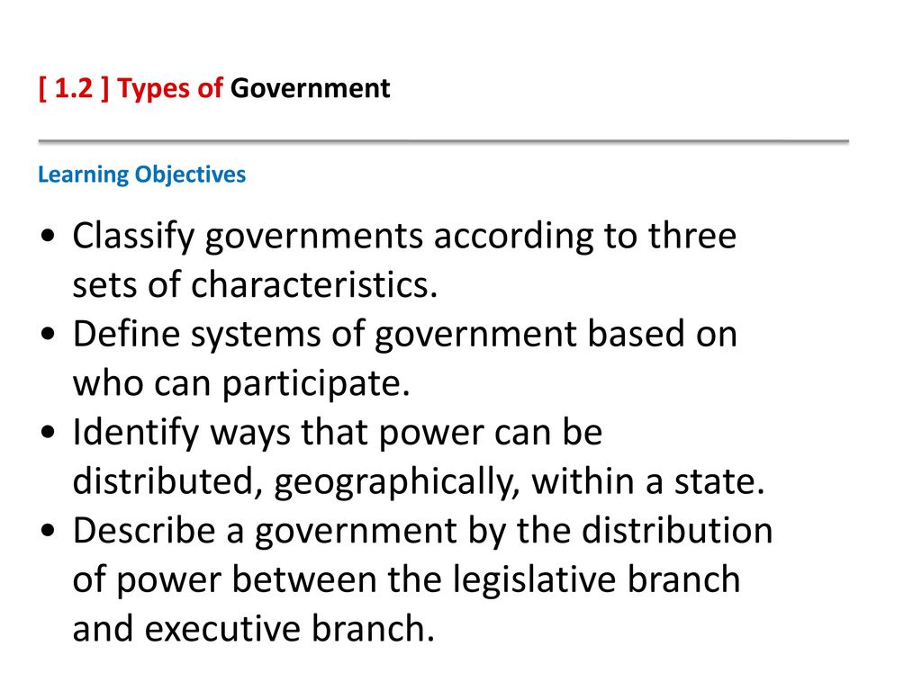244.24 ] Types of Government. - ppt download Throughout Types Of Government Worksheet Answers