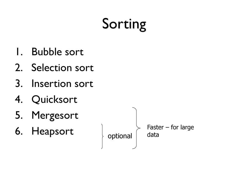 What is Sorting in C++: Bubble Sort, Insertion Sort & More