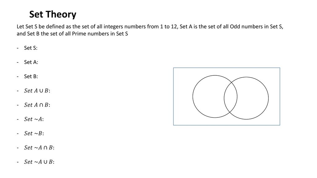 Set Theory, Permutations, Combinations and Probability - ppt download