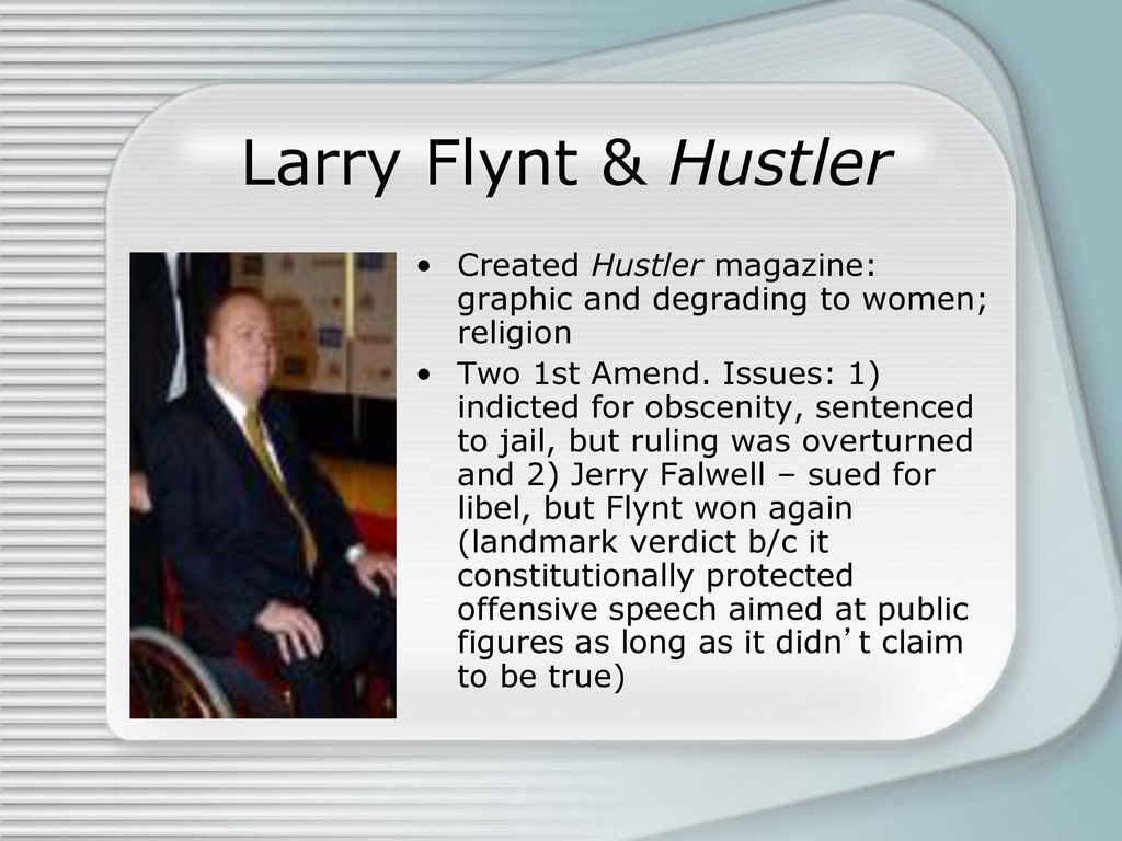 Media Cases Freedom of Speech ppt download