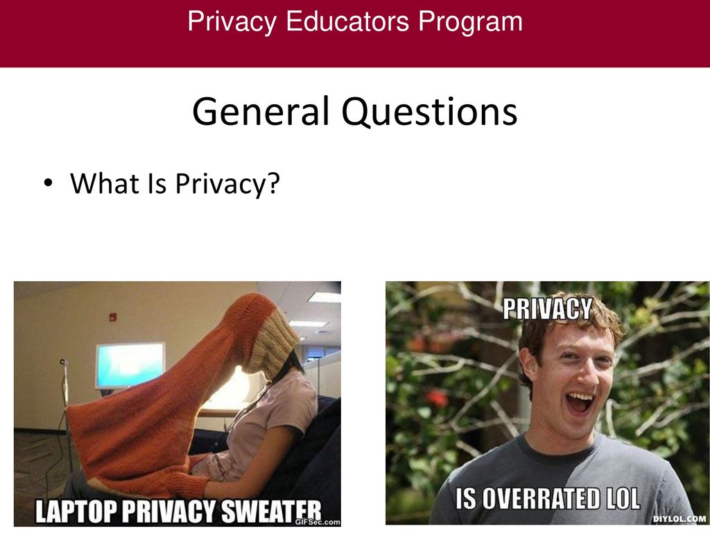 Privacy Educators Program