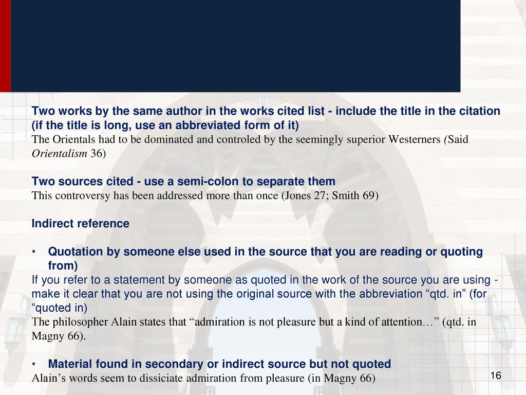 Mla Documentation Ppt Download