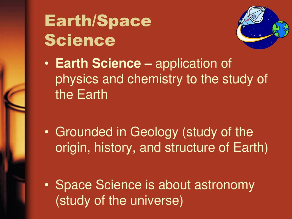 application of chemistry in space science