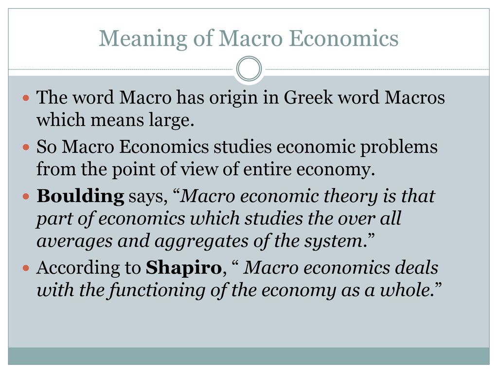 scope of micro and macro economics