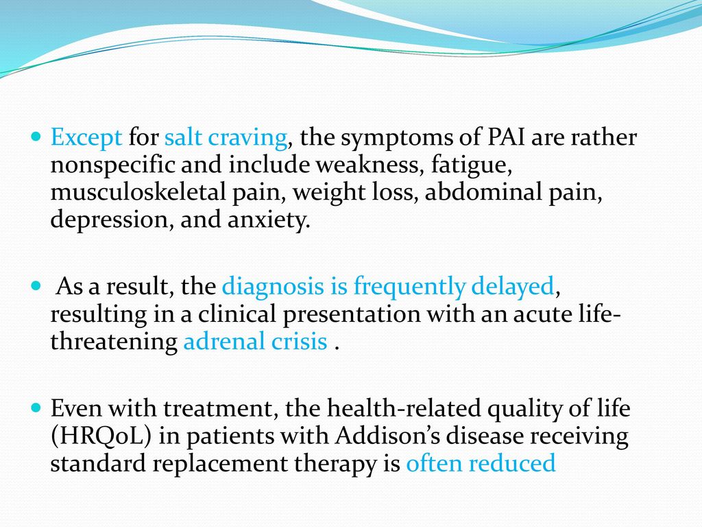 primary adrenal insufficiency