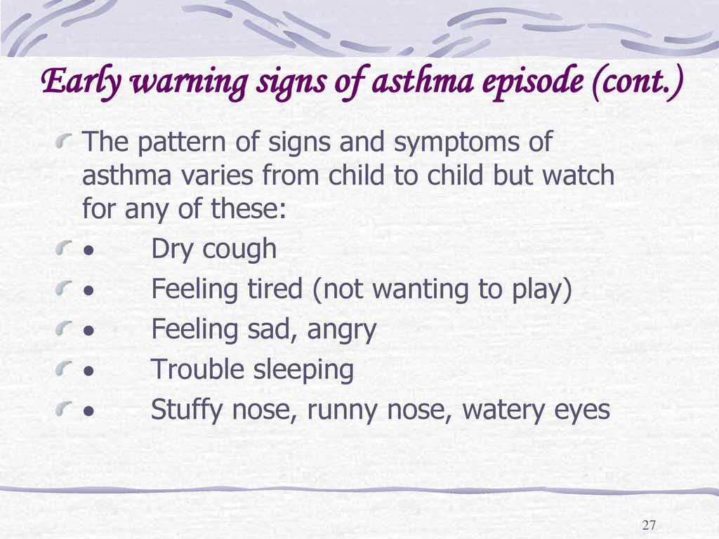 Asthma Education For Teachers - ppt download