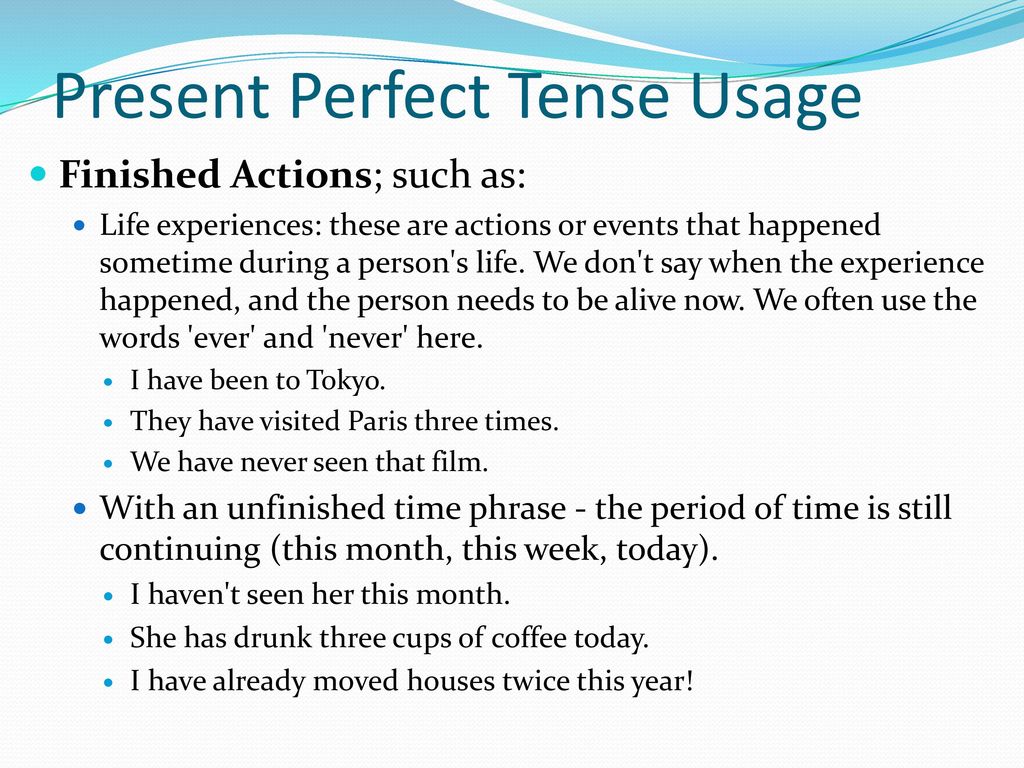 Present Perfect Tense Ppt Download Present Perfect Tense Ppt Download