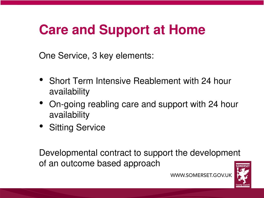 Care and Support at Home