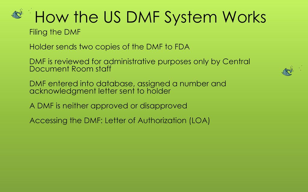 What Is A Drug Master File Ppt Download
