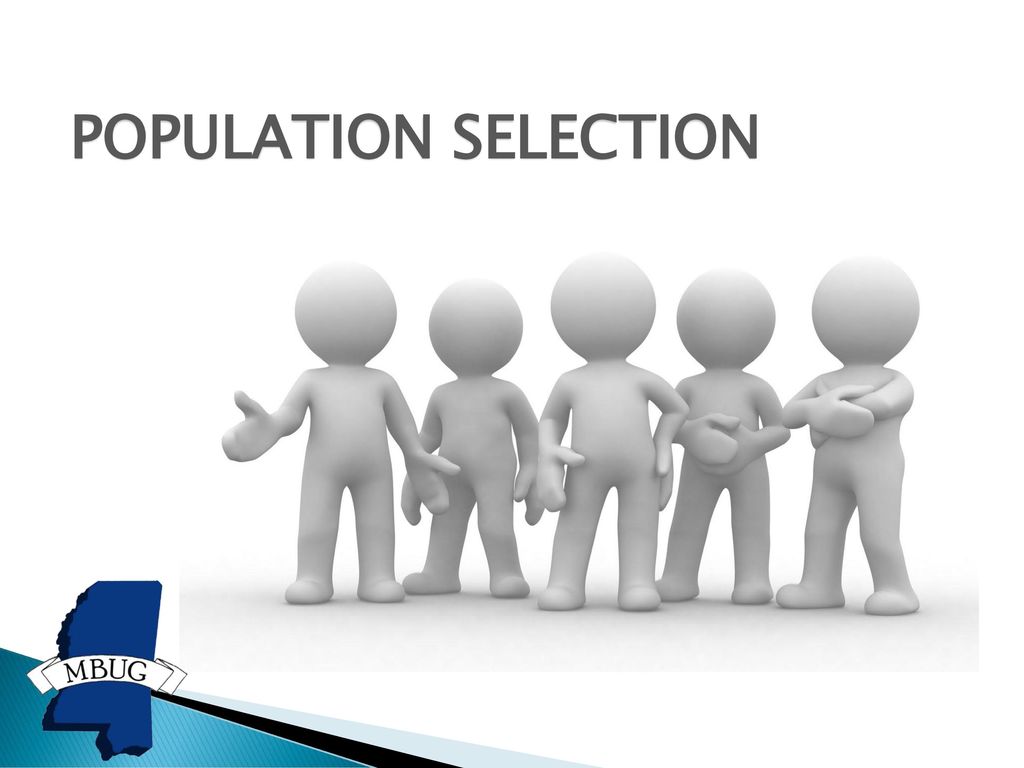POPULATION SELECTION