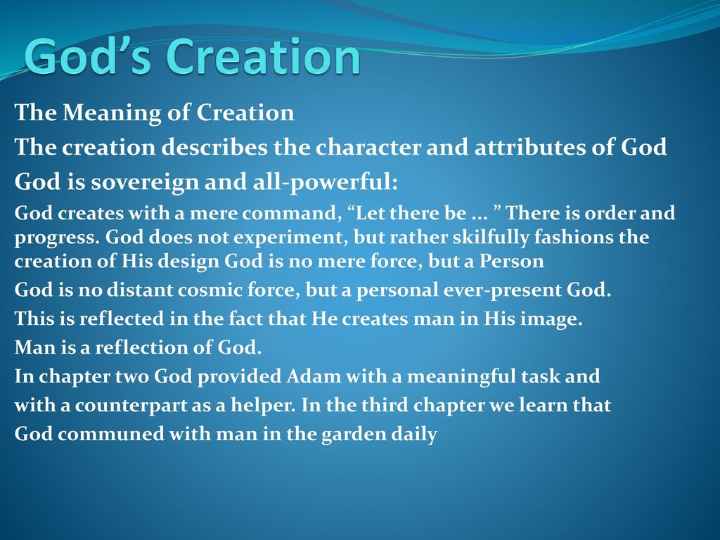 The Holy Book of Genesis - ppt download