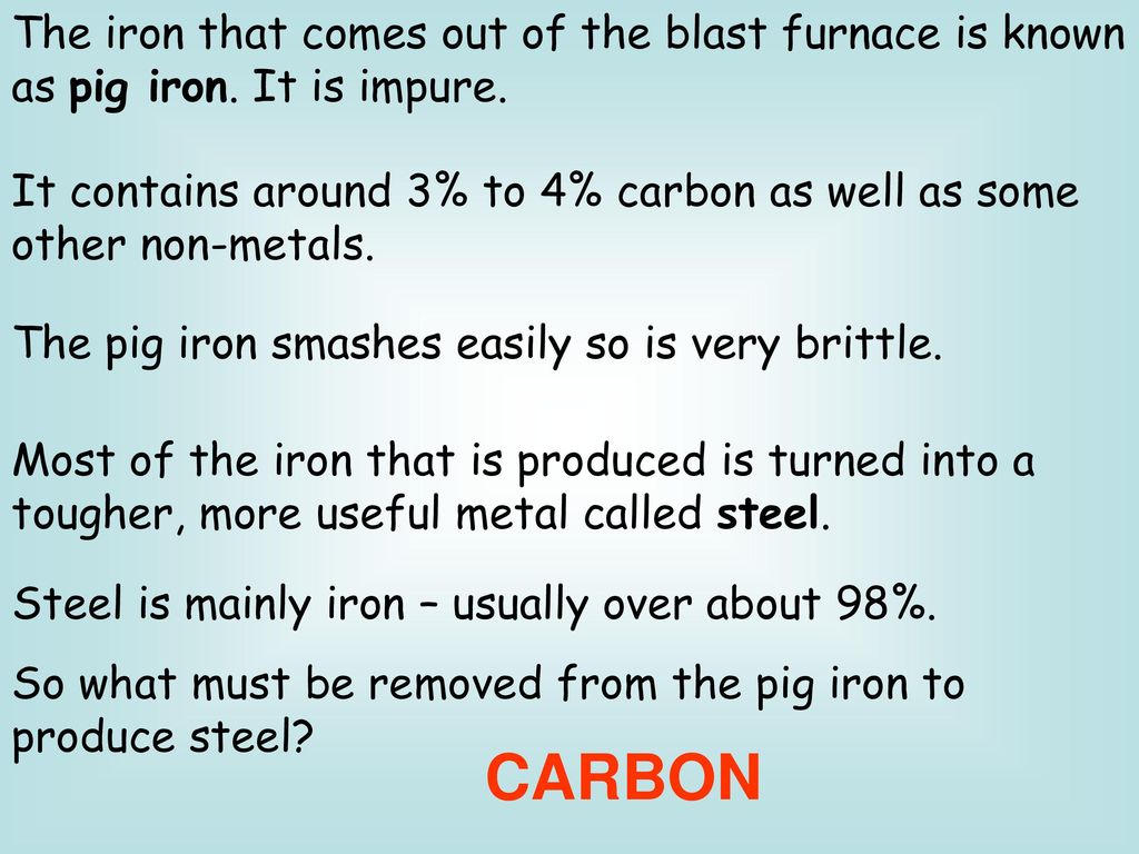 The Uses of Iron. - ppt download