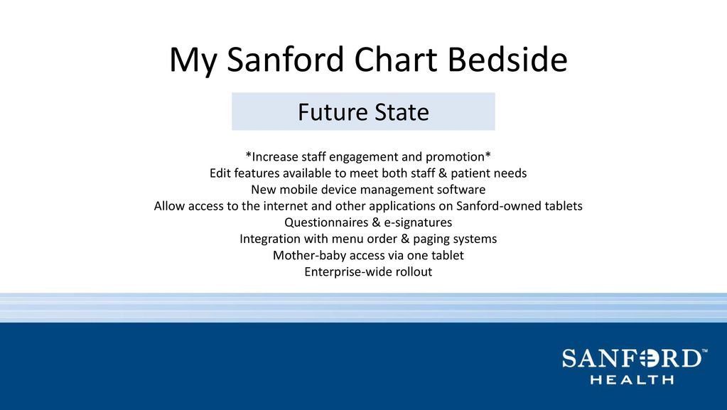 Sanford One Chart