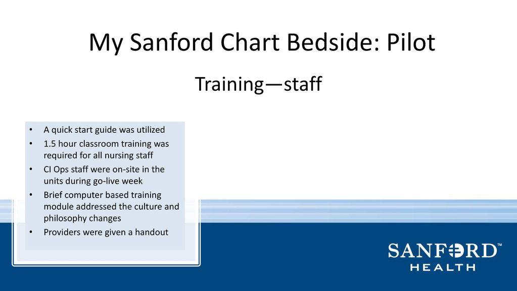 My Chart Sanford Health