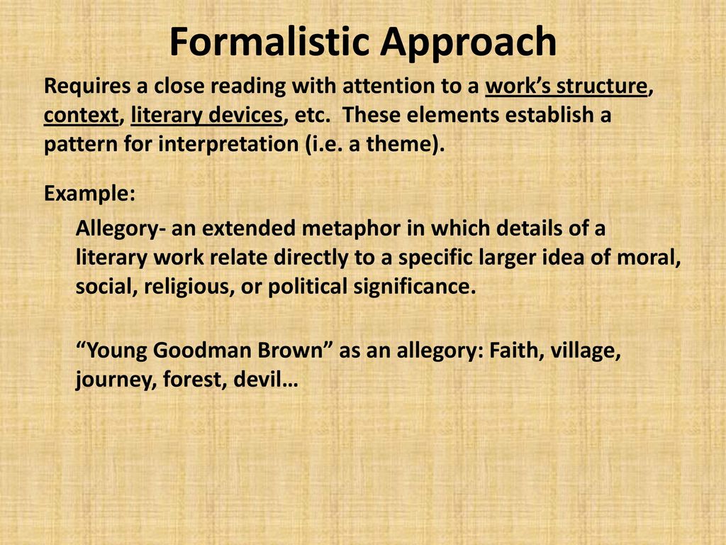 Analytical Approaches Ppt Download