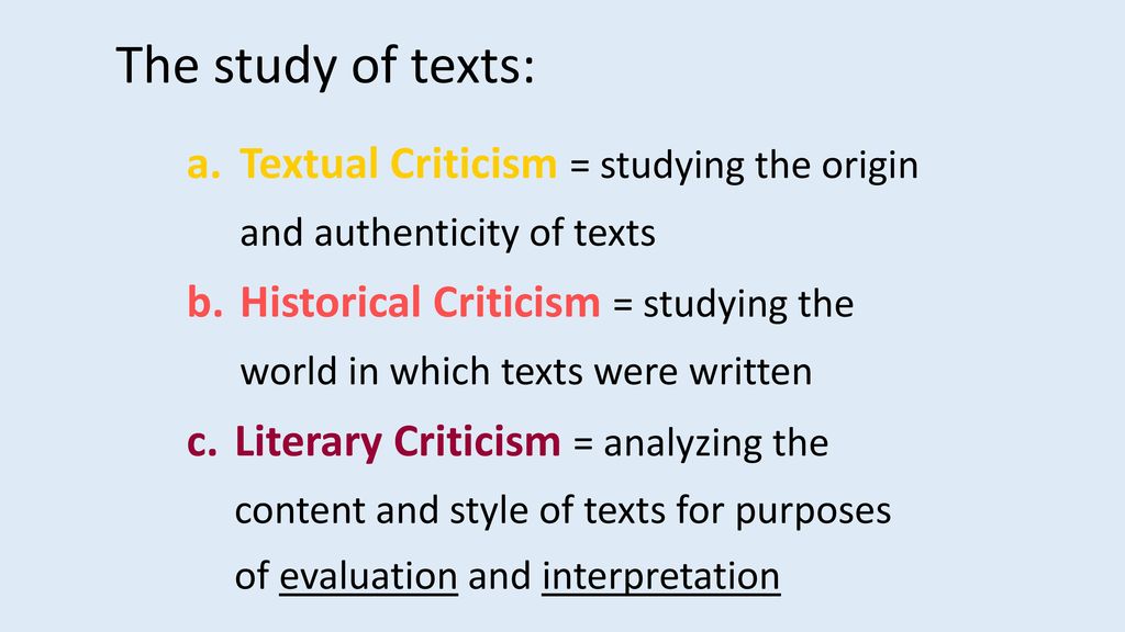 textual approach to literature