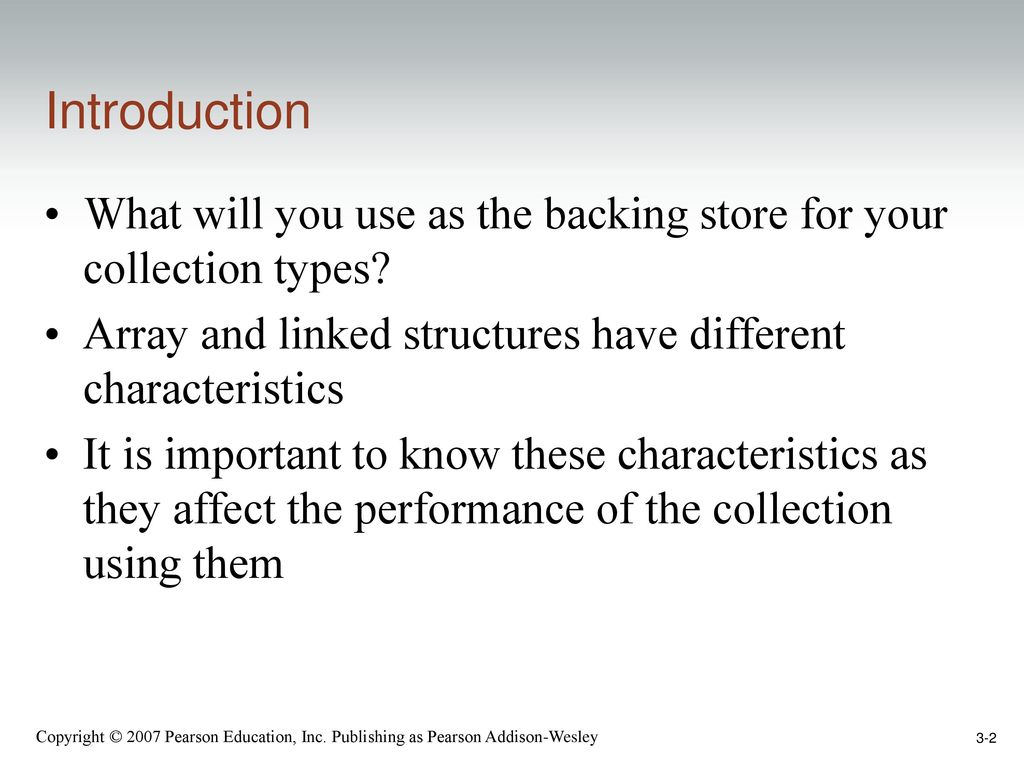 Chapter 3 Fundamental Data Structures The Array And Linked
