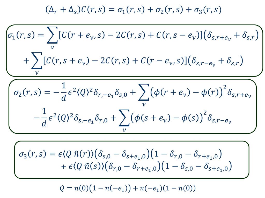 Long Range Correlations In Driven Systems Ppt Download