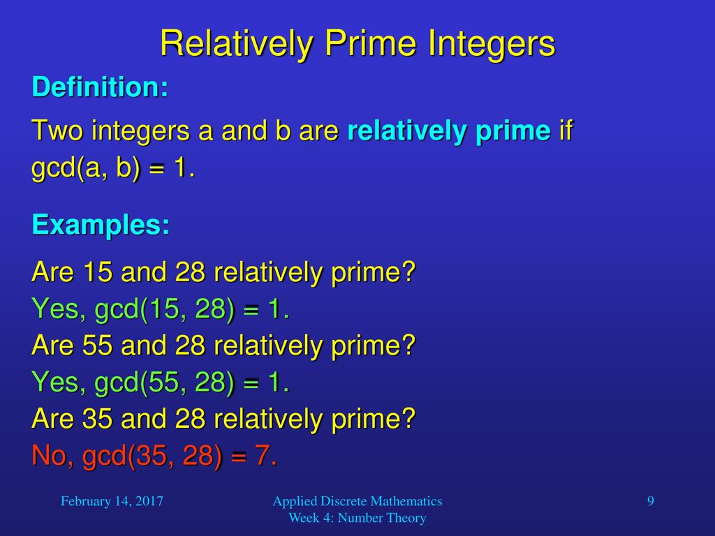 Applied Discrete Mathematics Week 4 Number Theory Ppt Download applied-discrete-mathematics-week-4-number-theory-ppt-download