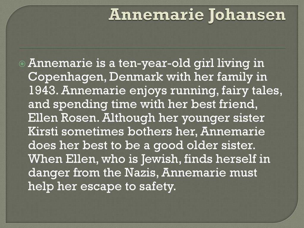 Annemarie Johansen