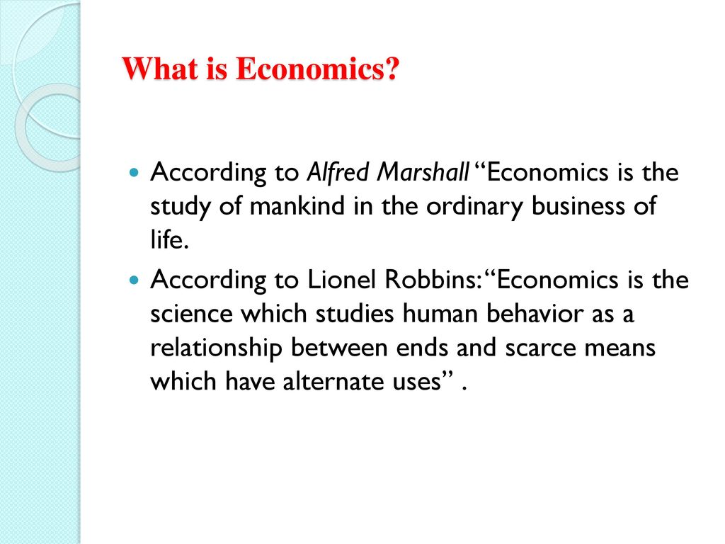 alfred marshall economics