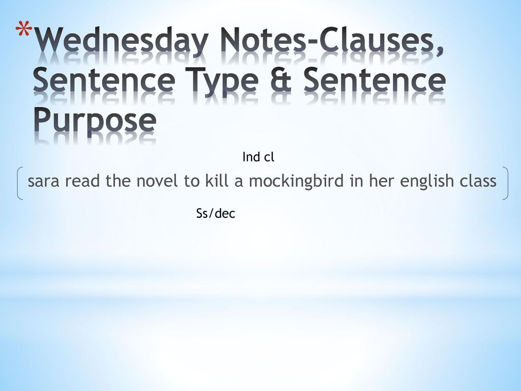 sara read the novel to kill a mockingbird in her english class