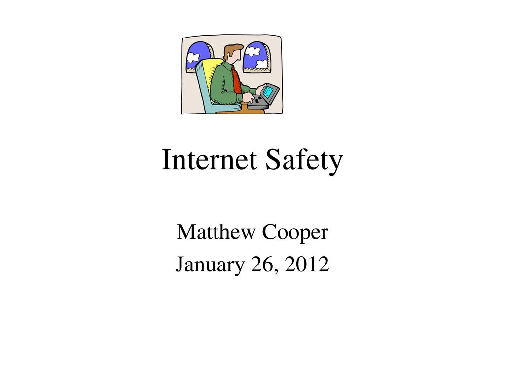 Matthew Cooper January 26, 2012