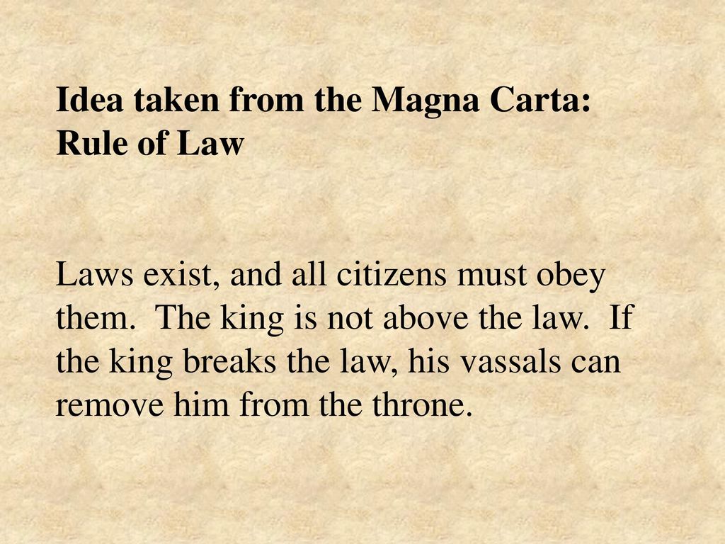 The Magna Carta (The Great Charter) ppt download