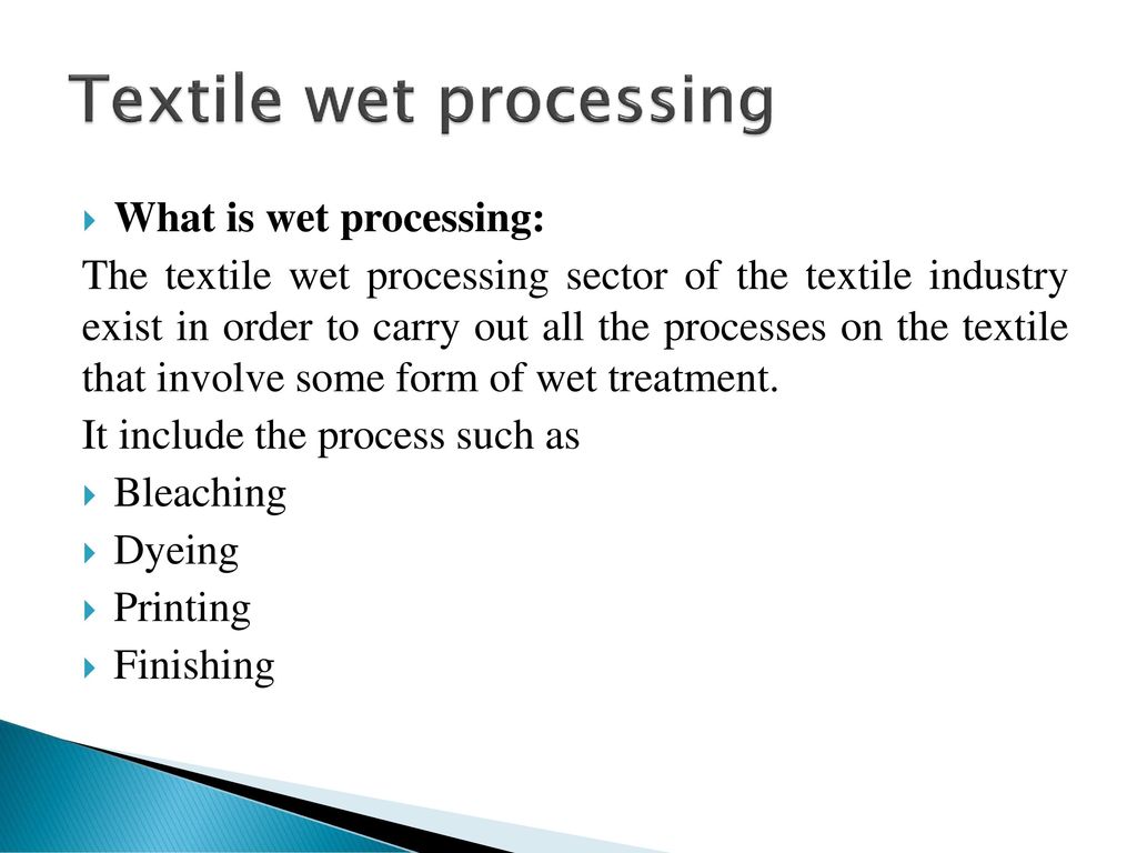 Textile Industry Process Flow Chart Ppt
