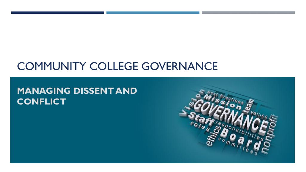 Community college governance