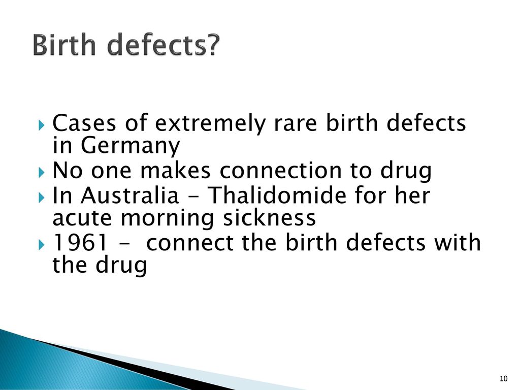 Birth defects Cases of extremely rare birth defects in Germany