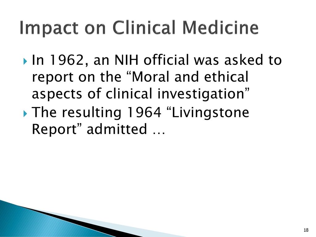 Impact on Clinical Medicine