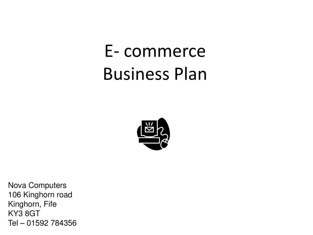 E- commerce Business Plan