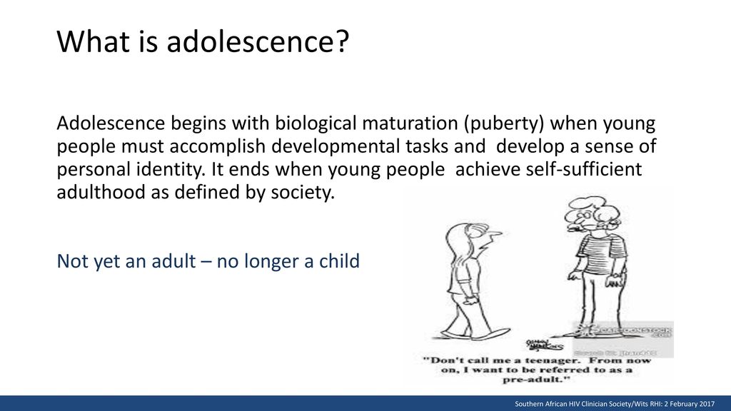 What is adolescence