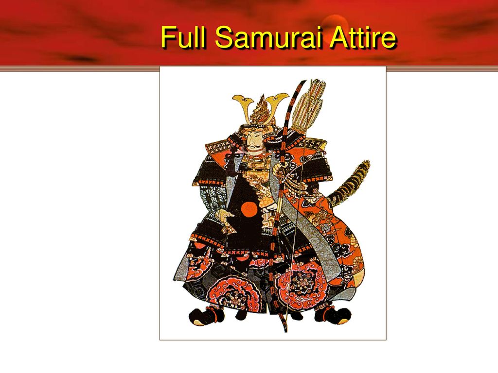 Full Samurai Attire