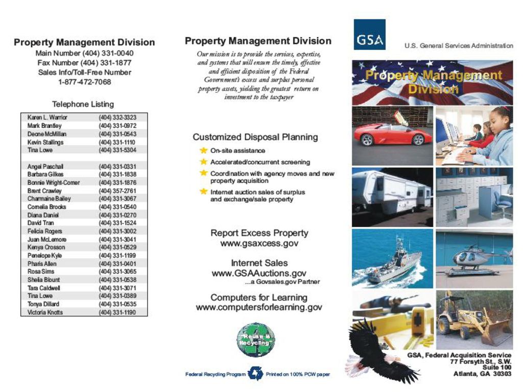 FAS PERSONAL PROPERTY MANAGEMENT DIVISION - ppt download