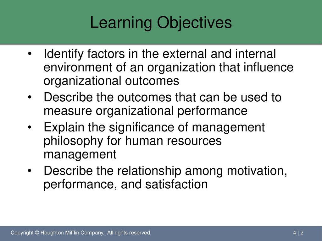 Key Factors in Organizational Performance - ppt download