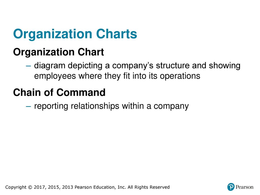Organizational Chart Of A Small Company