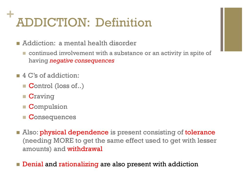 addiction and drug abuse - ppt download