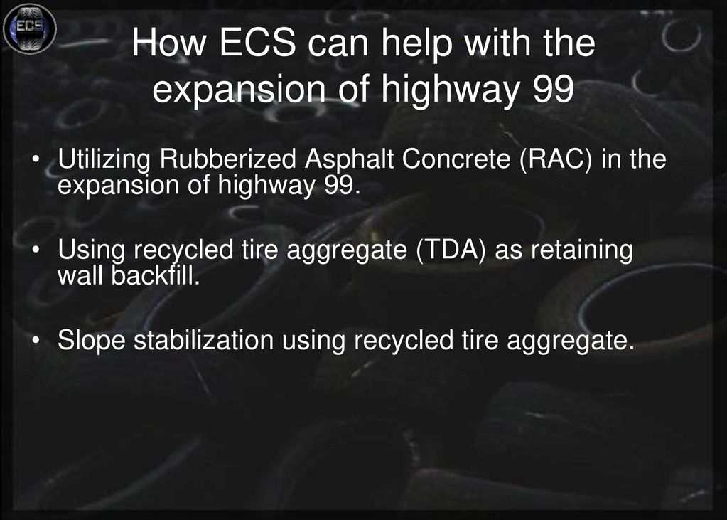 How ECS can help with the expansion of highway 99
