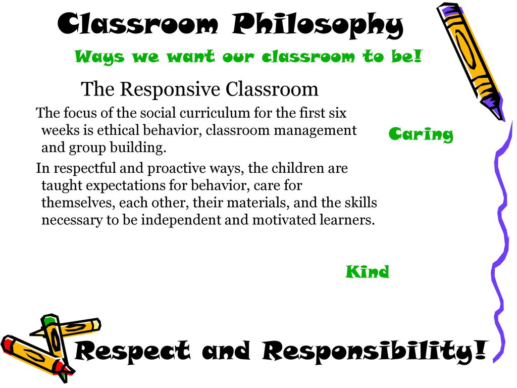 The Responsive Classroom