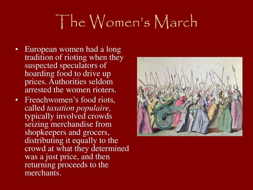 Women and the French Revolution - ppt download
