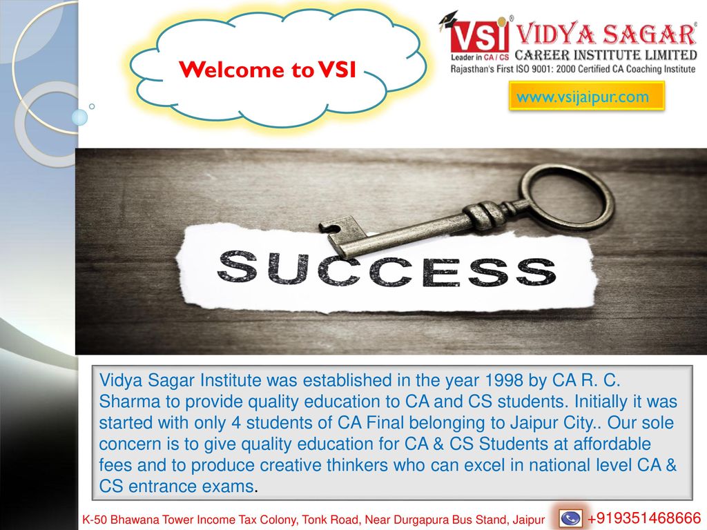 Welcome to VSI
